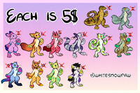 Colorful Batch #1 [CLOSED]