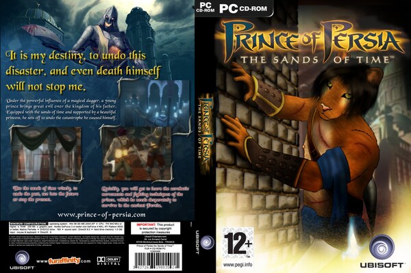 Prince of Persia SANDS OF TIME PC CDRom Game 