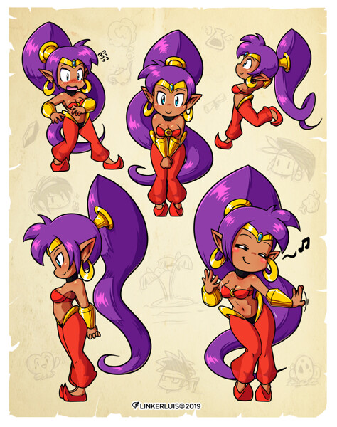 Animan Meme With Shantae by PikachuGamer52 -- Fur Affinity [dot] net