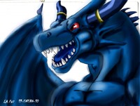 blue dragon