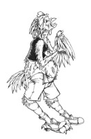 Woman to Chicken TF