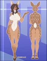 Sarah The White Tailed Deer (SFW)