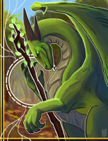 [commissioned] The Forest Dragon