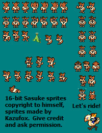 16-bit Sasuke sheet by Kazufox -- Fur Affinity [dot] net