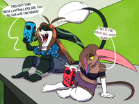Imps Playing the Switch