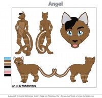 Angel Reference Sheet (Gift for Akablaze2)