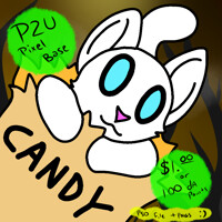 {P2U} Pixel Halloween Candy Base Pase
