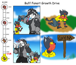 Buff Fanart Growth Drive: Mr. Wolf $1,000 by caseyljones -- Fur Affinity  [dot] net