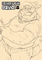 Sketch Delivery Bear Service OC