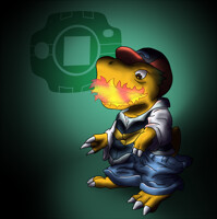 Ash to Agumon