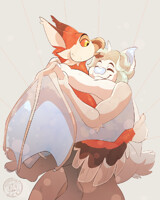 Gavin & Faendil - godbird Sept Patreon sketch