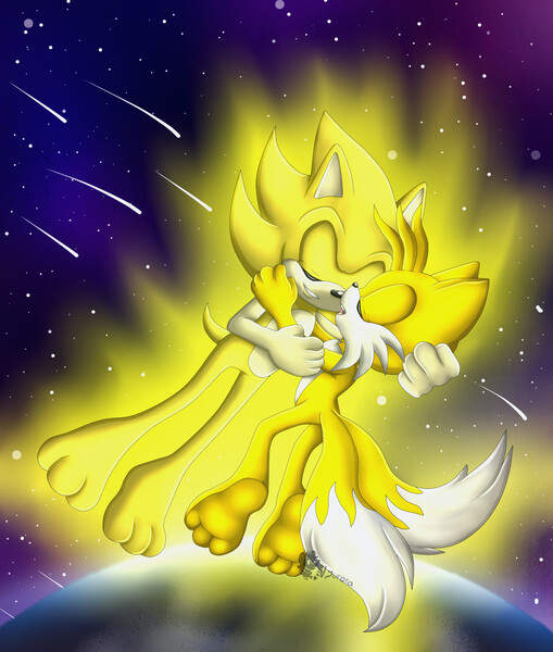 Super Tails by SonicPikapal -- Fur Affinity [dot] net