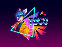 Retro YCH badge