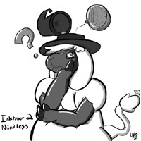 Inktober 2: Mindless