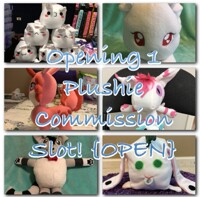 1 Plushie Commission Slot! {OPEN}