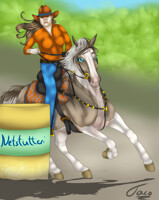 barrel racing paranormal