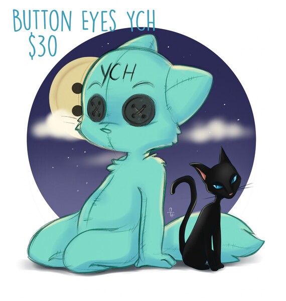 Symmetrical Cat Icons - YCH by SunglowCrafts on DeviantArt