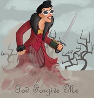 Inktober Day 13 - Ash