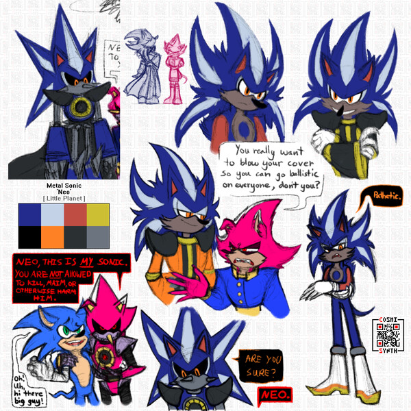 Neo Metal Sonic by Advert-man on DeviantArt
