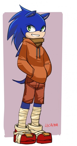 DARKSPINE SONIC ( Redesigned by RexcoCorps ) by 3rdHarleyJoe -- Fur  Affinity [dot] net