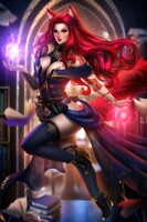 Qareven at her studies.