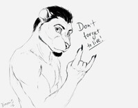 Don't forget, friend...