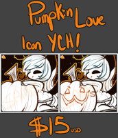 [Icon YCH] - I <3 Pumpkins [full]