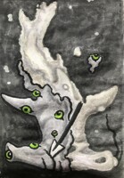 Inktober 2019: Corroding Shark + Legend