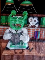 Inktober: Goosebumps #8