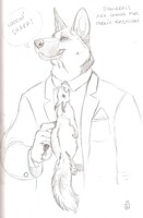 Squirrels are good for mens fashion by thornwolf