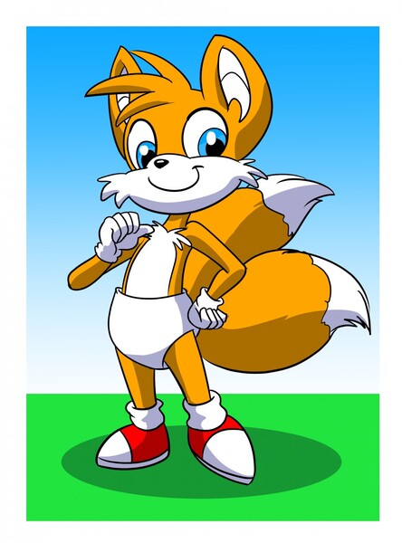 Sonic and Tails by yoshiwoshipower99 -- Fur Affinity [dot] net