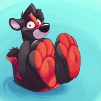 Hugging Paws - by Scruffkerfluff