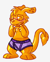 (silly)Goronic: dude, wheres my clothes?