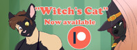 Witch's Cat now available on Patreon