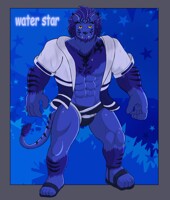 waterstar (character ref sheet)