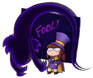 A Hat in Time - Snatcher and Hat Girl by RobynTheDragon -- Fur Affinity  [dot] net