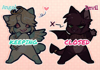 [AUCTION] Angel & Devil [CLOSED]