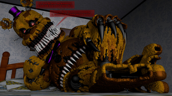 Double Nightmare (Nightmare Fredbear and Nightmare) by DGF_Art -- Fur  Affinity [dot] net