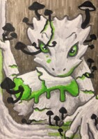 Inktober 2019: Misfit Ruin Lizard