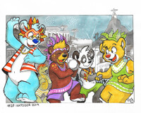 #Inktober2019 WorldTour Day 28: Brazil