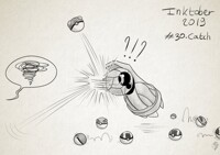 Inktober 2019 - Day 30 : Catch