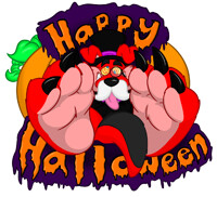 halloween roo paws