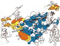 my smurf tale is lost...