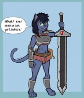 Adventurer catgirl