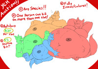 $5 YCH AUCTION! Fatso Party 4: The Resurrection