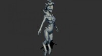 twisted queen VRchat monster - preview wip