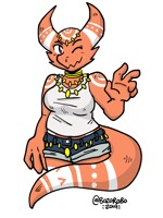 Winky Face ;3 (Art by BozoRobo)