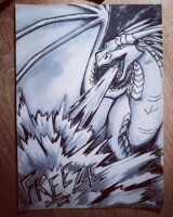 Inktober. Day 4 - Freeze