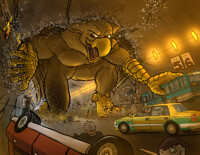 Patron Art: Tunnel of Terror (Clean)