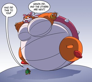 Merry Sumo Christmas Bowser Jr by Demont -- Fur Affinity [dot] net